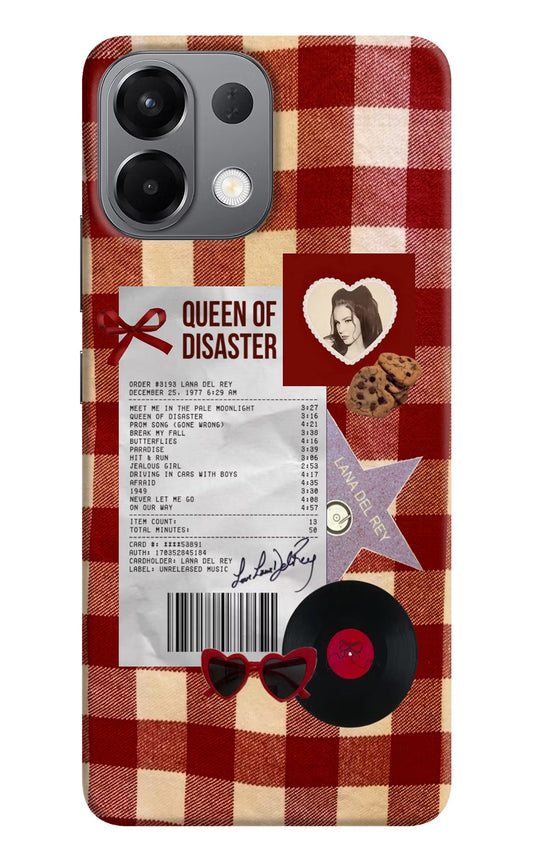 Queen of Disaster Oppo K13 5G Back Cover