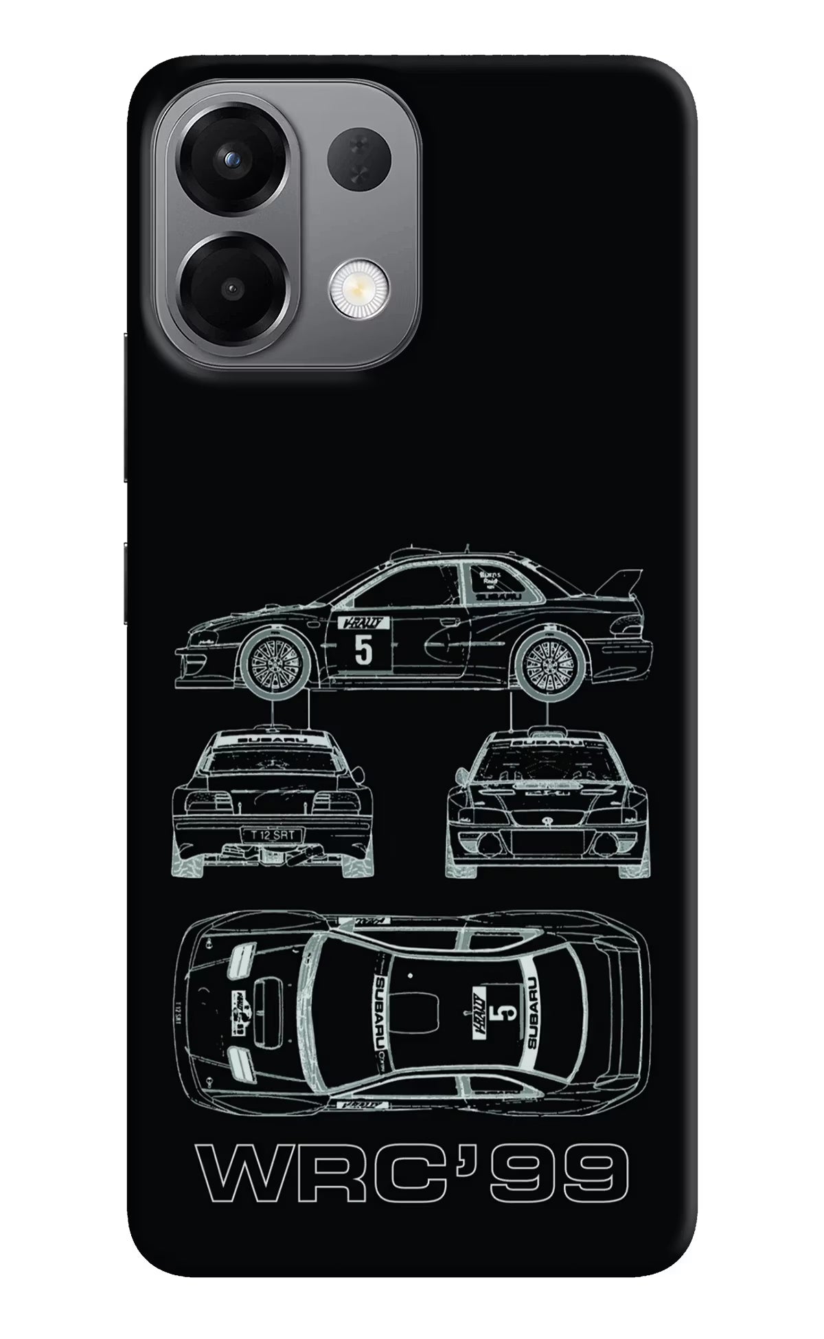 WRC'99 Oppo K13 5G Back Cover