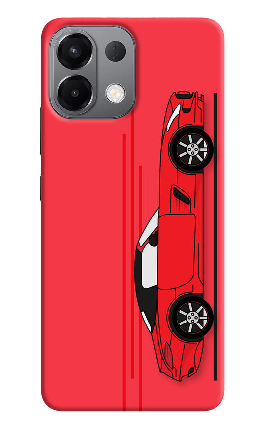 Red Velocity Oppo K13 5G Back Cover