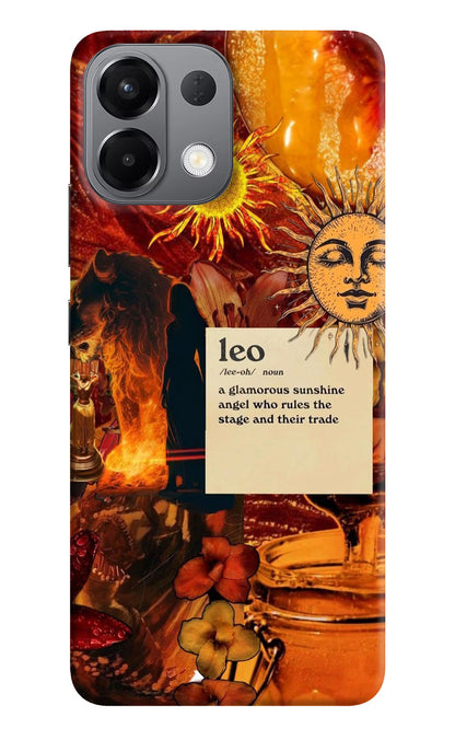 Leo Zodiac Oppo K13 5G Back Cover