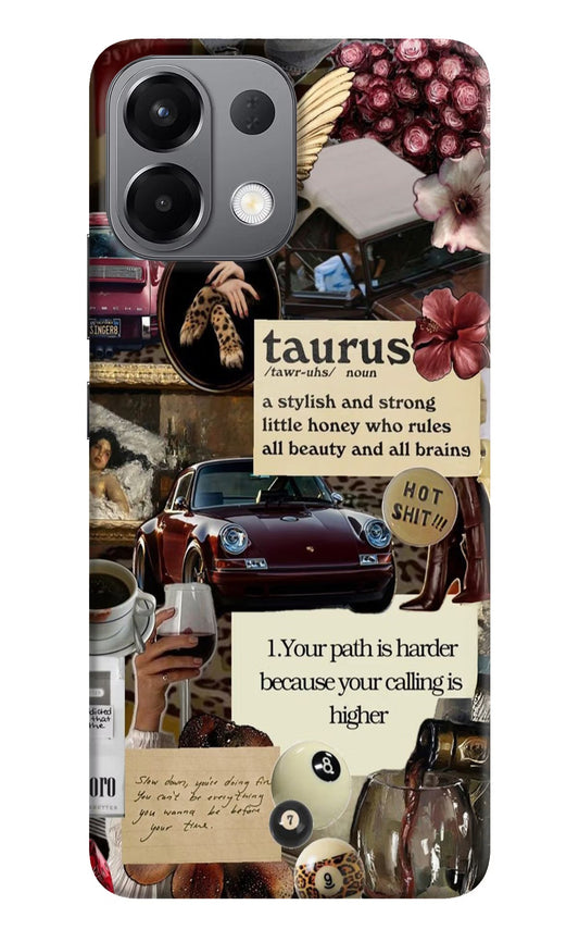 Taurus Zodiac Oppo K13 5G Back Cover