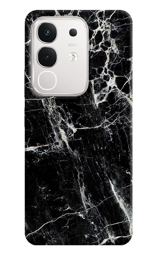 Black Marble Texture iQOO Z10x 5G Back Cover