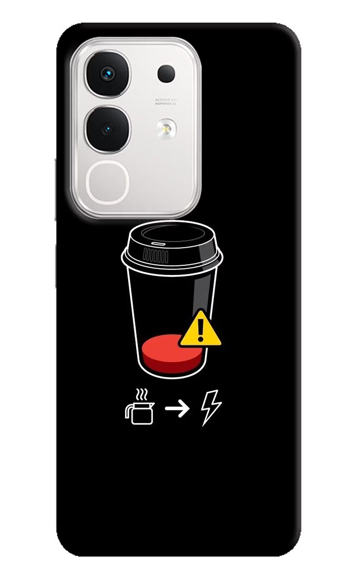 Coffee iQOO Z10x 5G Back Cover