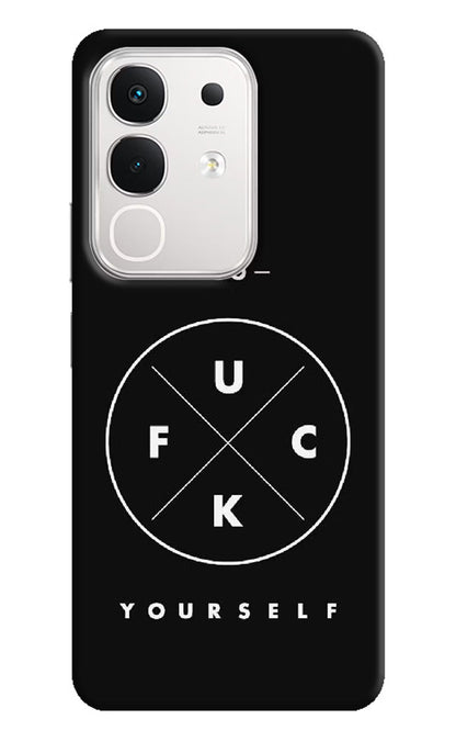 Go Fuck Yourself iQOO Z10x 5G Back Cover