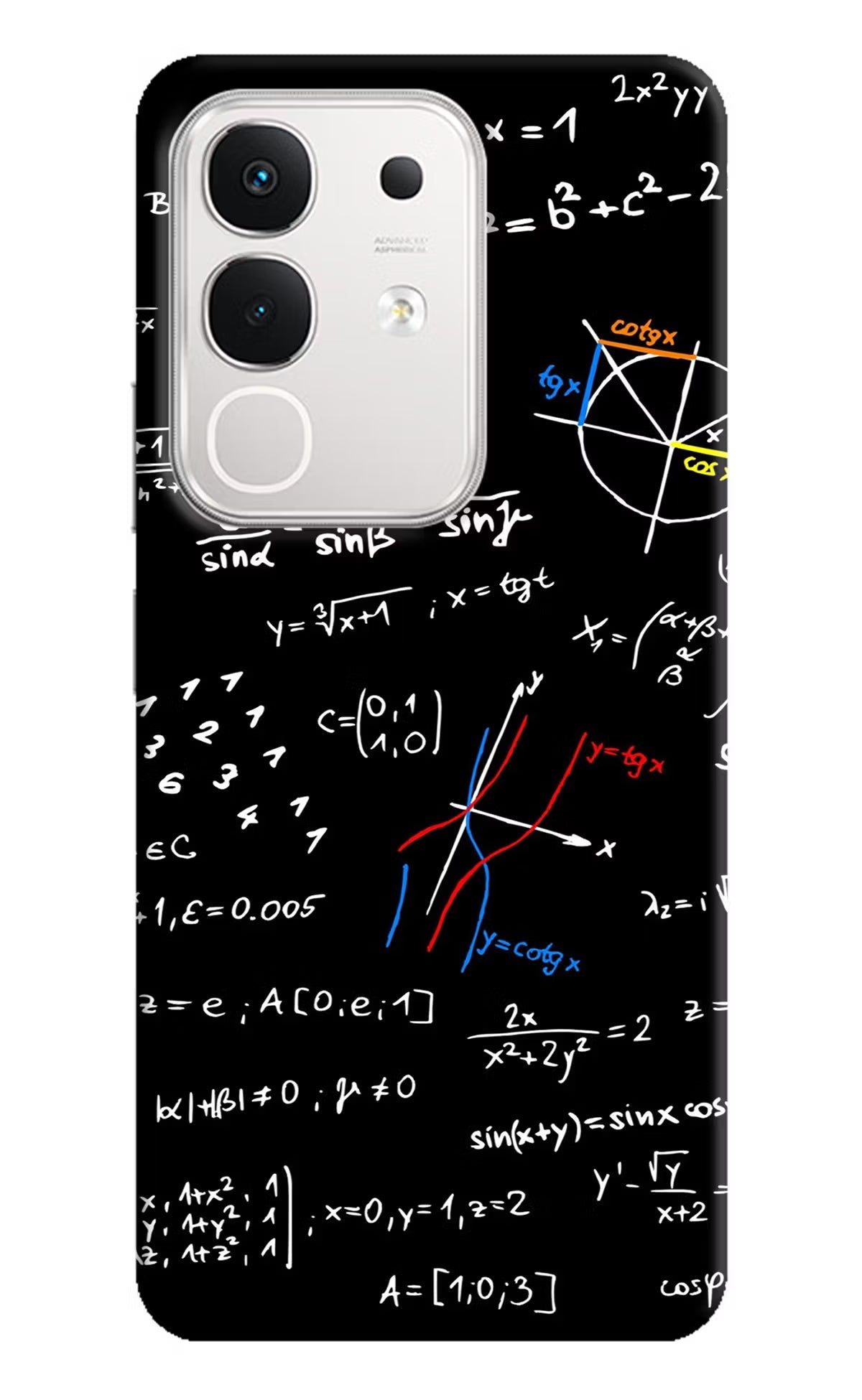 Mathematics Formula iQOO Z10x 5G Back Cover