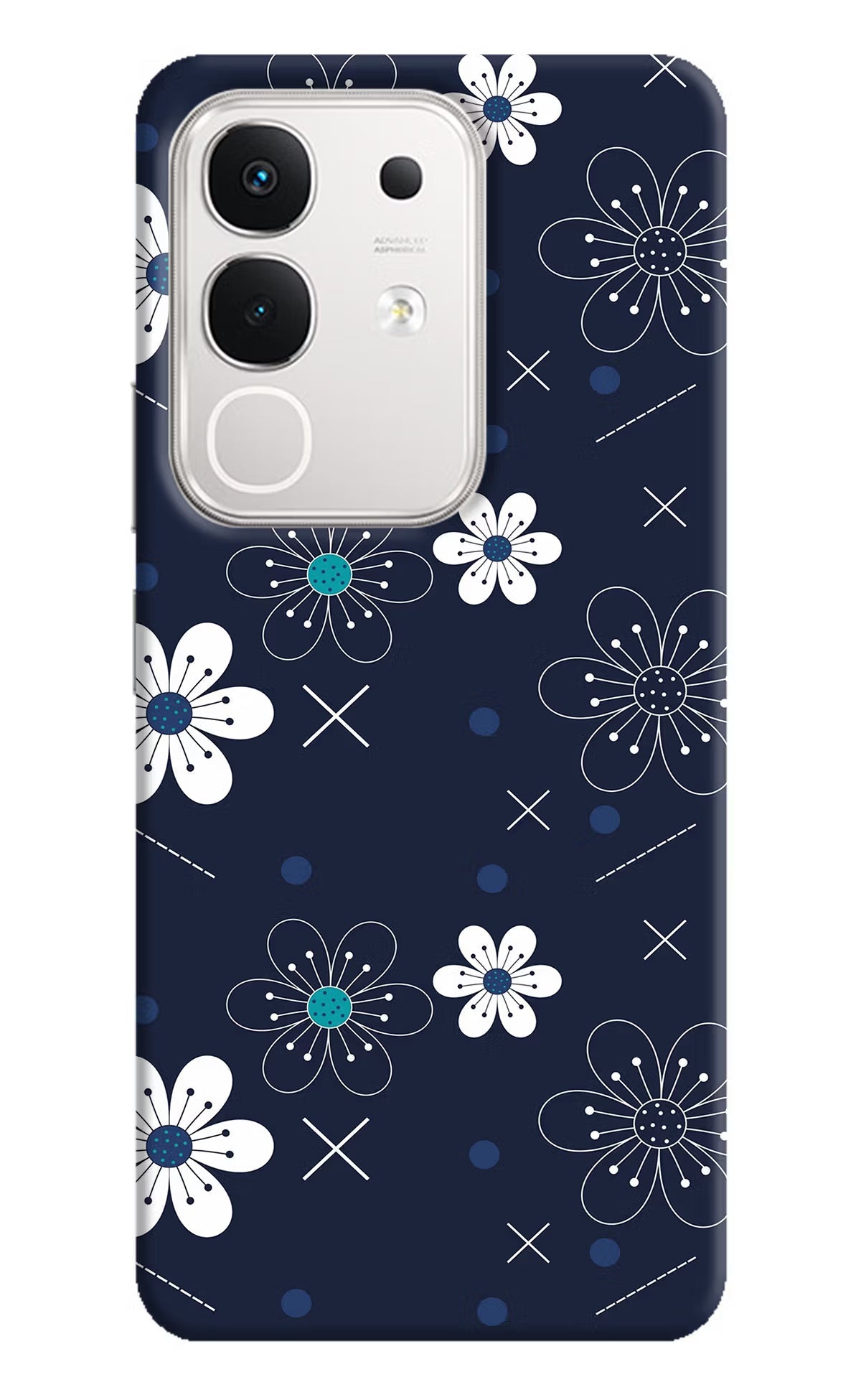 Flowers iQOO Z10x 5G Back Cover