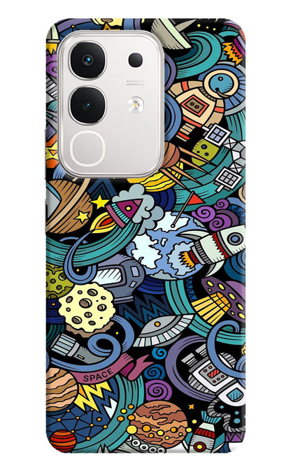 Space Abstract iQOO Z10x 5G Back Cover
