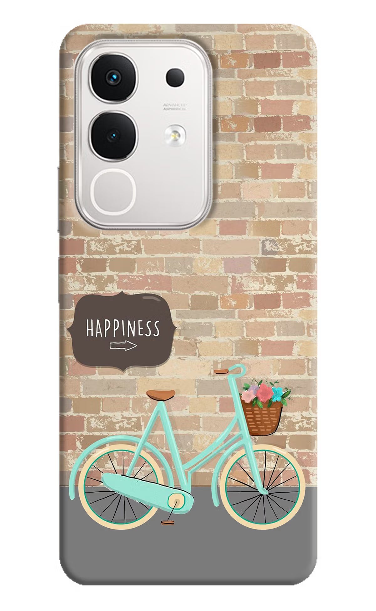 Happiness Artwork iQOO Z10x 5G Back Cover