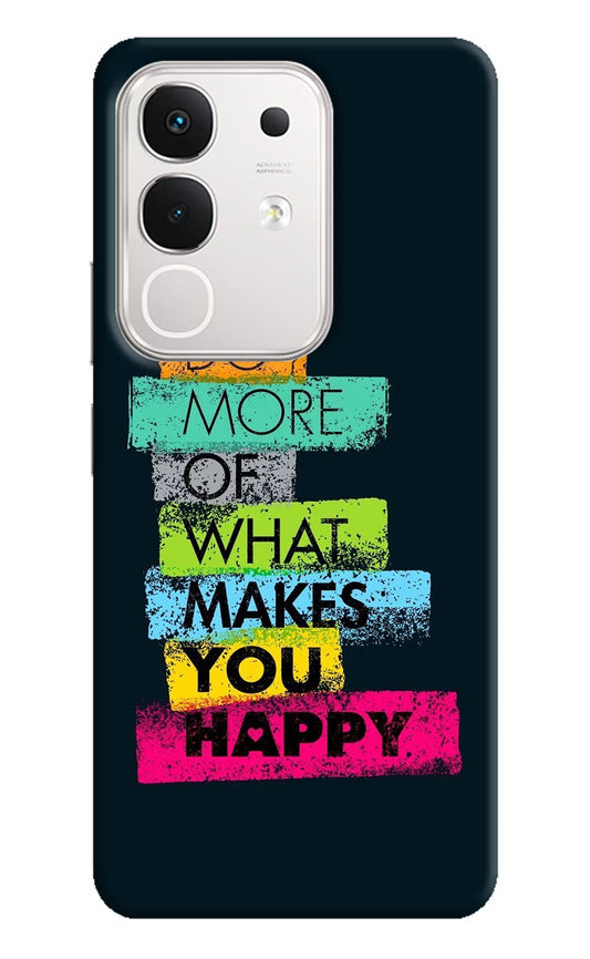 Do More Of What Makes You Happy iQOO Z10x 5G Back Cover