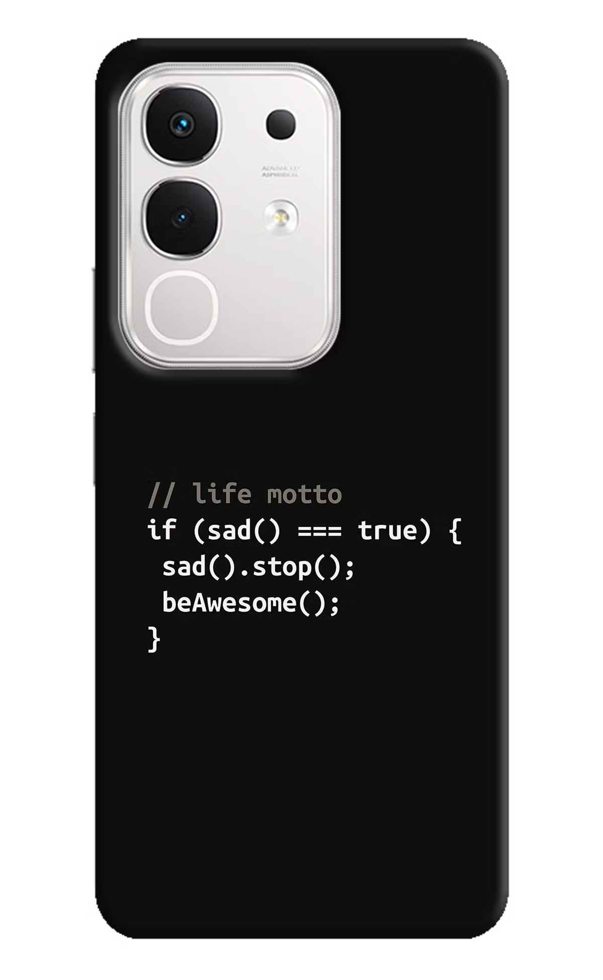 Life Motto Code iQOO Z10x 5G Back Cover