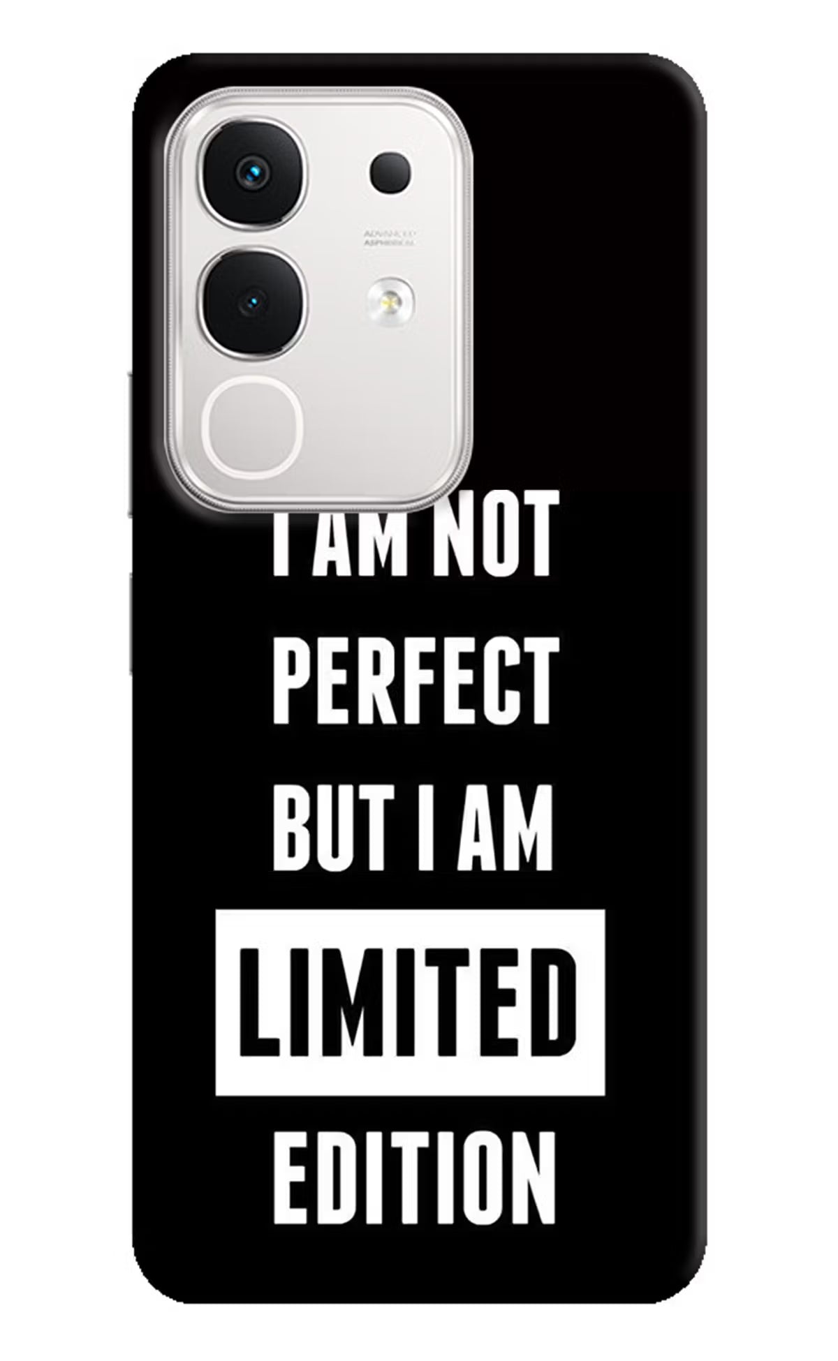 I Am Not Perfect But I Am Limited Edition iQOO Z10x 5G Back Cover