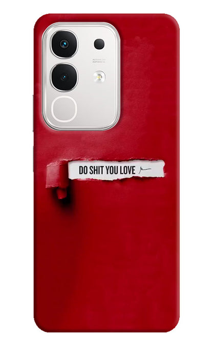 Do Shit You Love iQOO Z10x 5G Back Cover