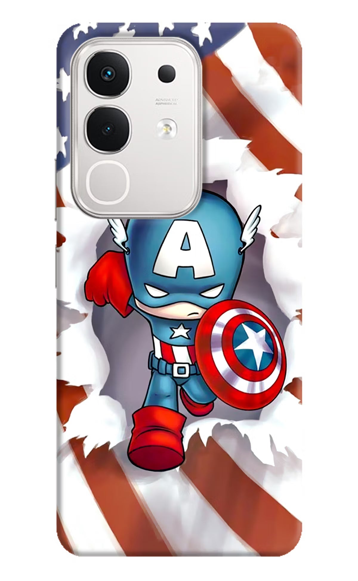 Captain America iQOO Z10x 5G Back Cover