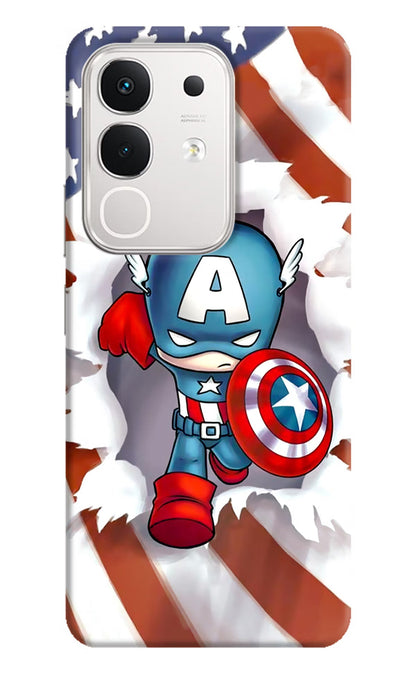 Captain America iQOO Z10x 5G Back Cover