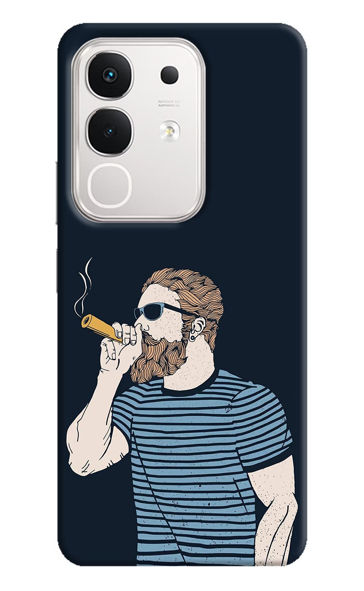 Smoking iQOO Z10x 5G Back Cover