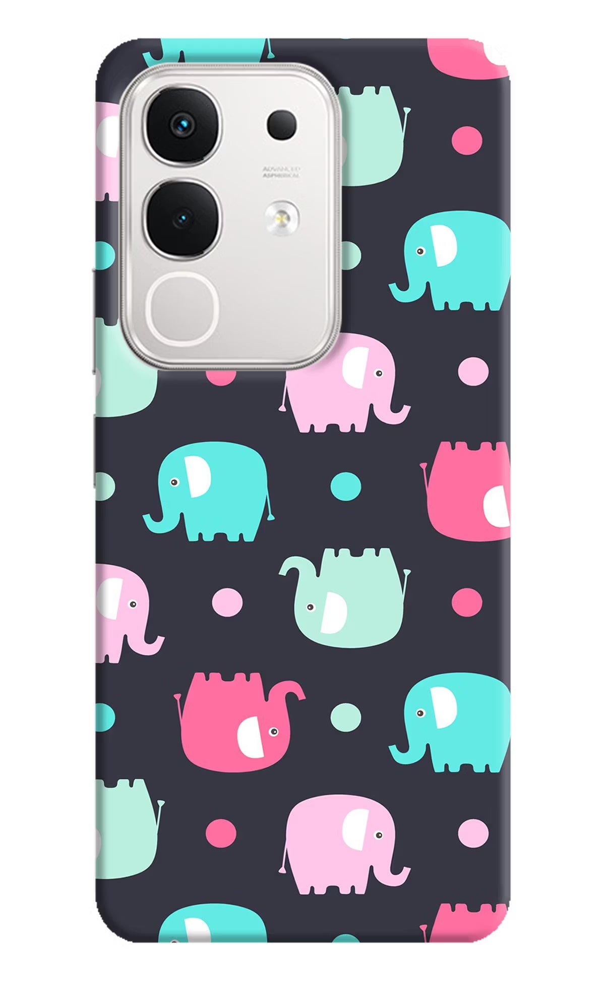 Elephants iQOO Z10x 5G Back Cover