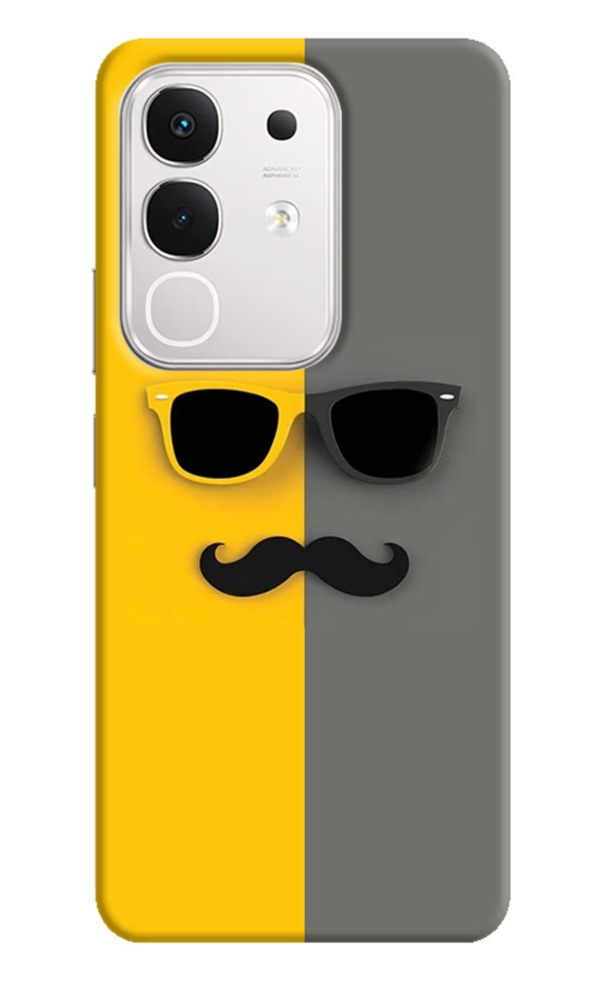 Sunglasses with Mustache iQOO Z10x 5G Back Cover