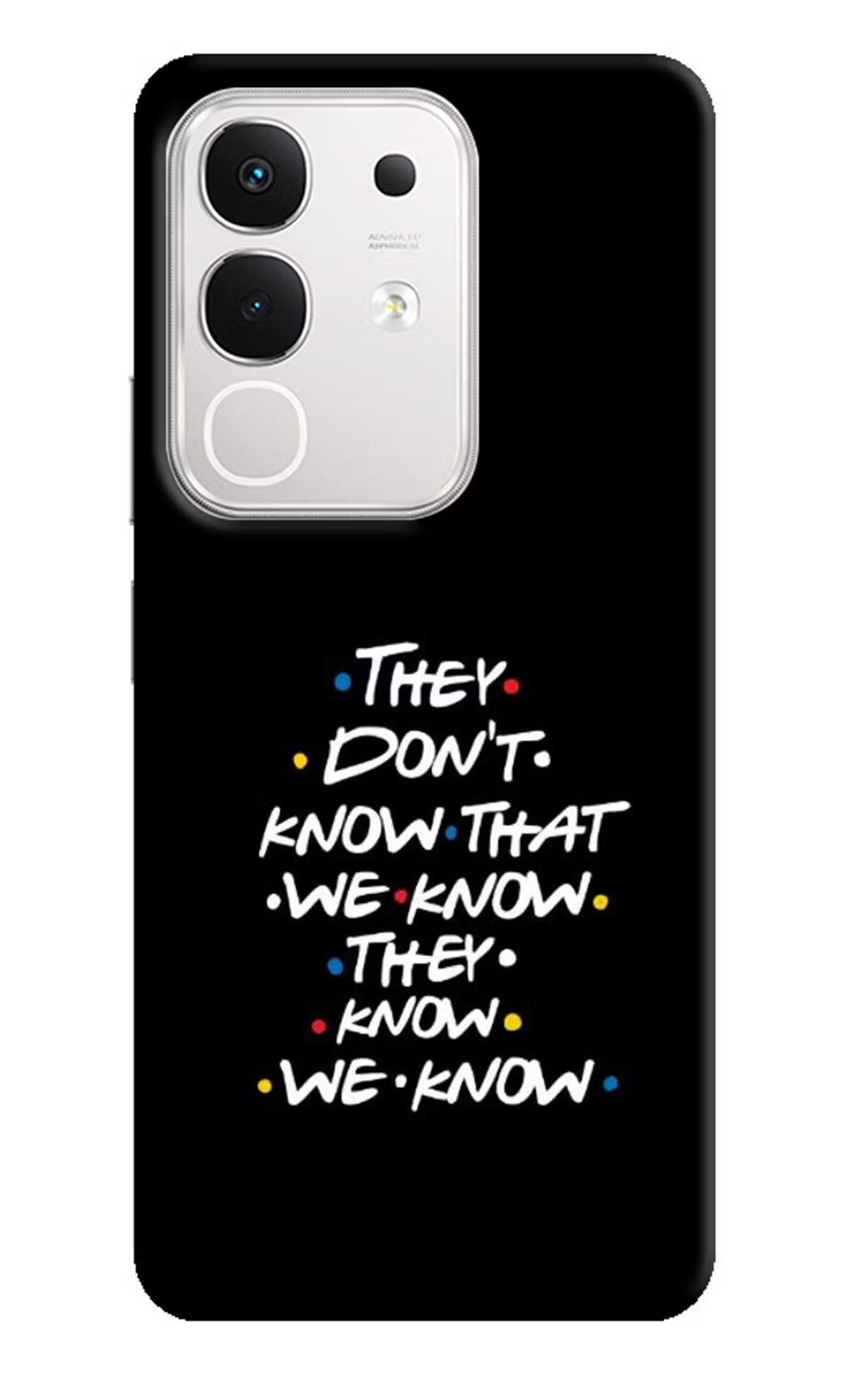 FRIENDS Dialogue iQOO Z10x 5G Back Cover