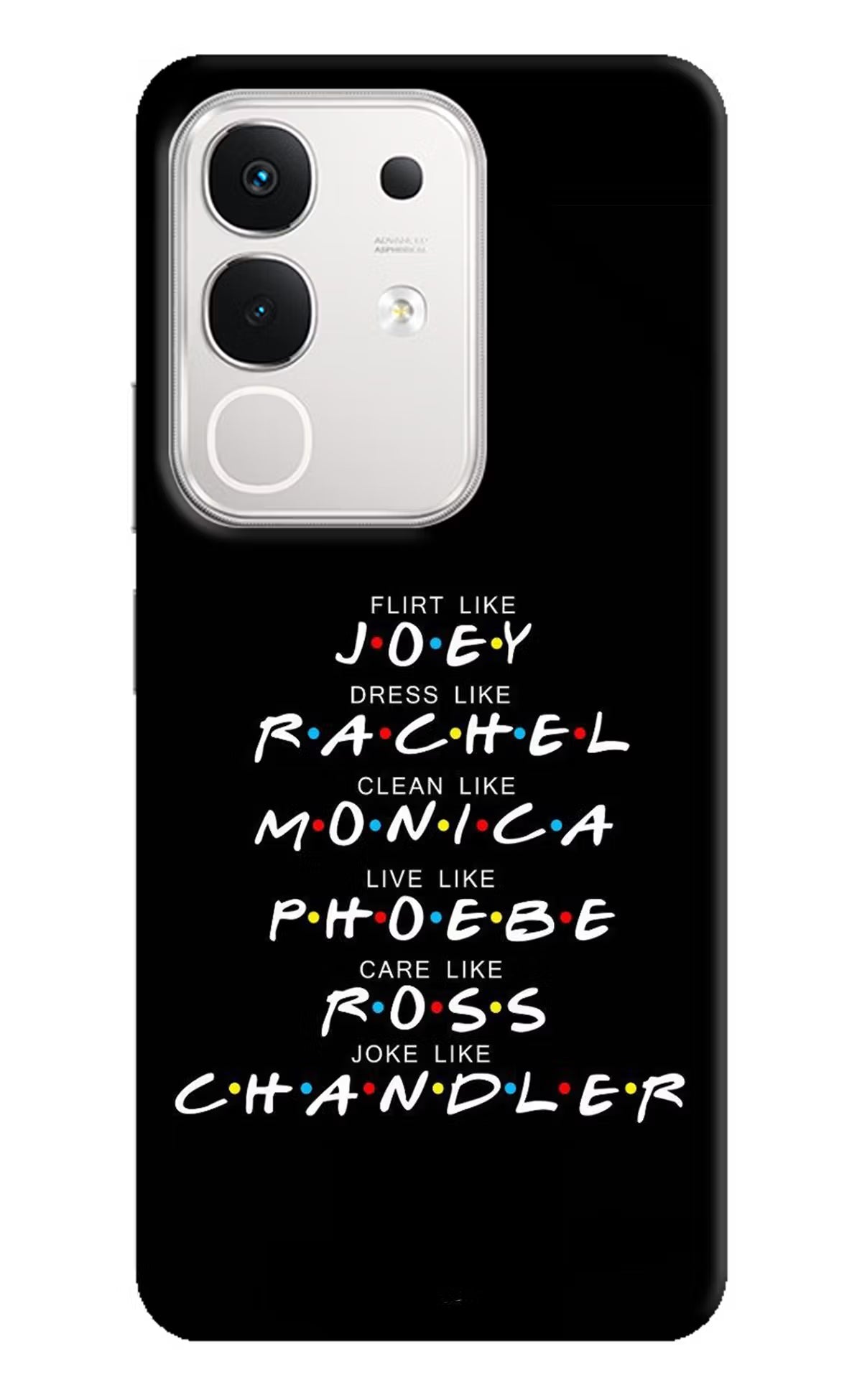 FRIENDS Character iQOO Z10x 5G Back Cover