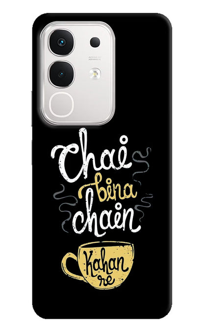 Chai Bina Chain Kaha Re iQOO Z10x 5G Back Cover