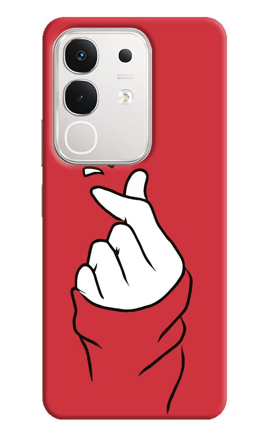 Korean Love Sign iQOO Z10x 5G Back Cover