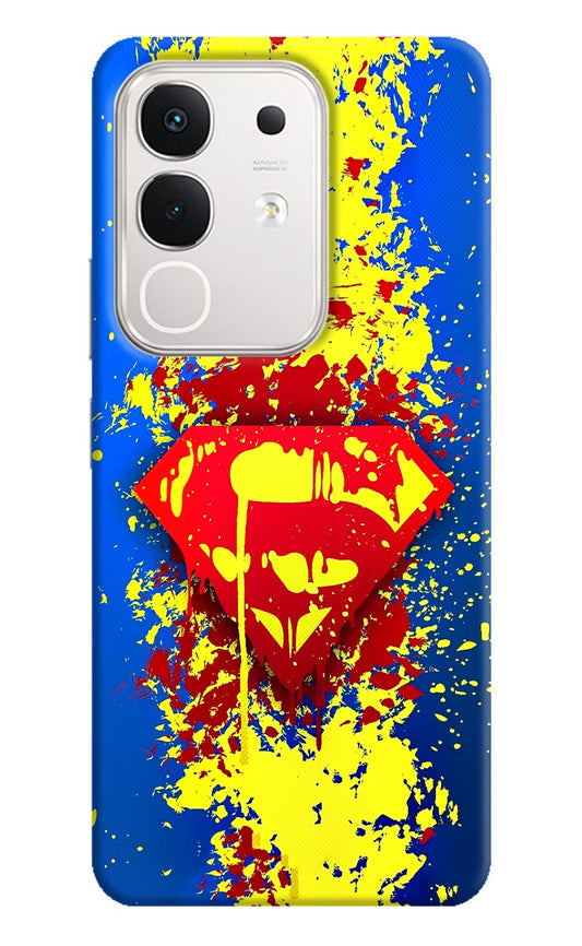 Superman logo iQOO Z10x 5G Back Cover