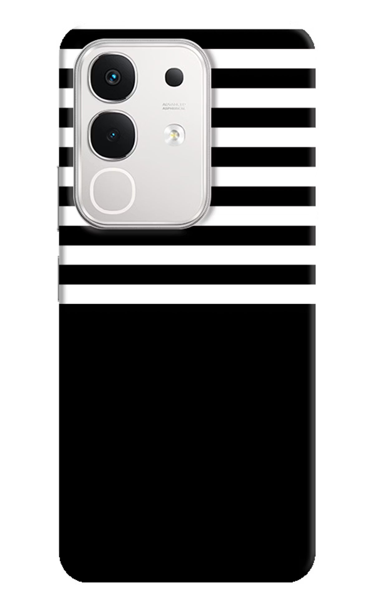 Black and White Print iQOO Z10x 5G Back Cover