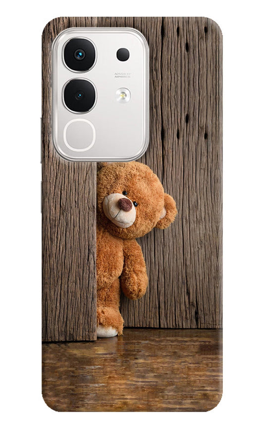 Teddy Wooden iQOO Z10x 5G Back Cover