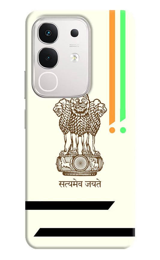 Satyamev Jayate Brown Logo iQOO Z10x 5G Back Cover
