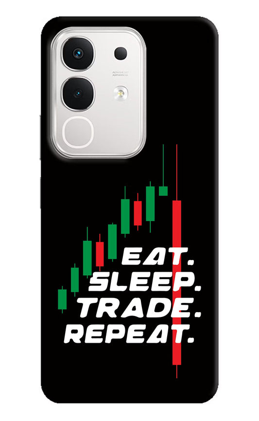 Eat Sleep Trade Repeat iQOO Z10x 5G Back Cover