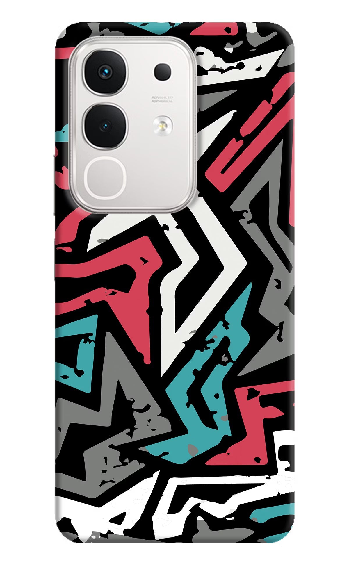 Geometric Graffiti iQOO Z10x 5G Back Cover