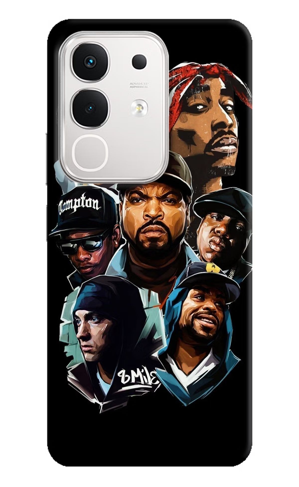 Rappers iQOO Z10x 5G Back Cover