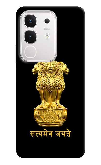 Satyamev Jayate Golden iQOO Z10x 5G Back Cover