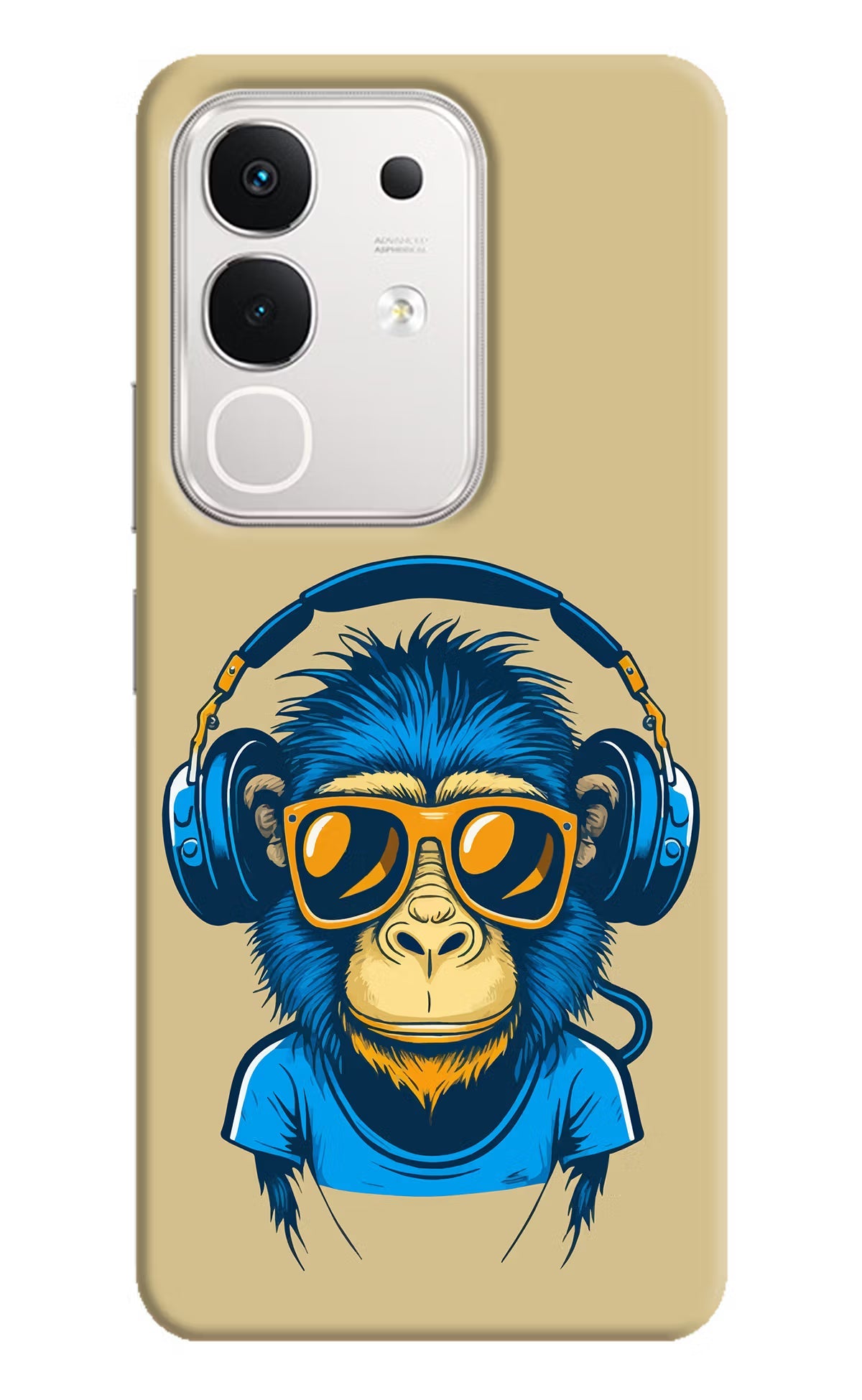 Monkey Headphone iQOO Z10x 5G Back Cover