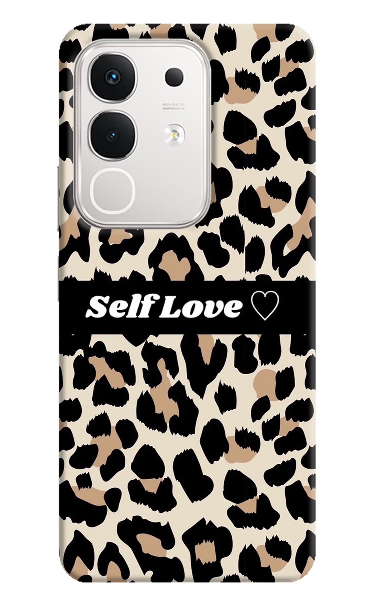 Leopard Print Self Love iQOO Z10x 5G Back Cover