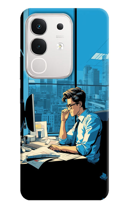 Focused Hustler (AI Generated) iQOO Z10x 5G Back Cover