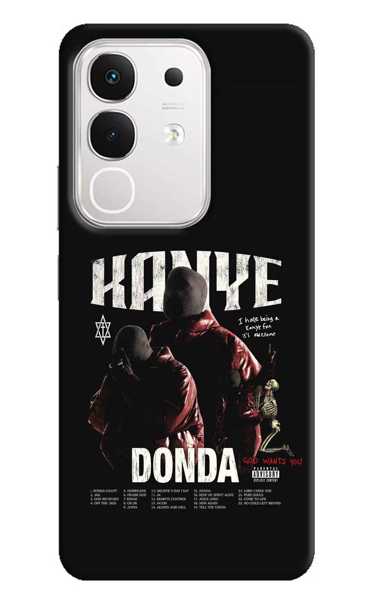 Donda Kanye West iQOO Z10x 5G Back Cover