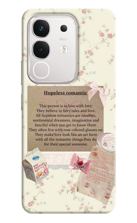 Hopeless Romantic iQOO Z10x 5G Back Cover