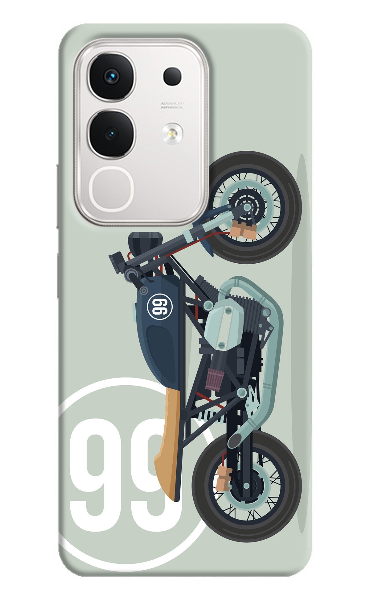 Classic Cafe Racer 99 iQOO Z10x 5G Back Cover