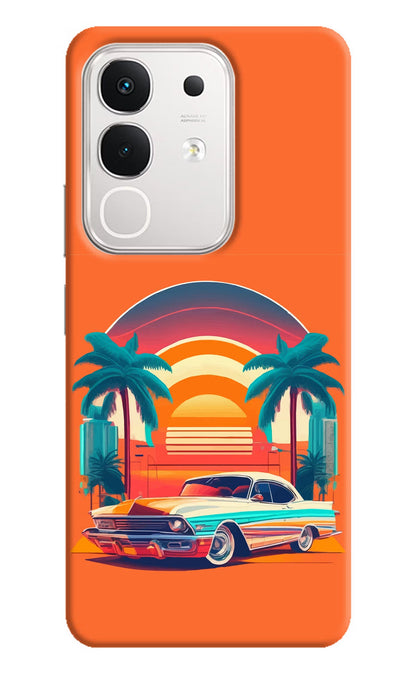 Palm Drive 80s iQOO Z10x 5G Back Cover