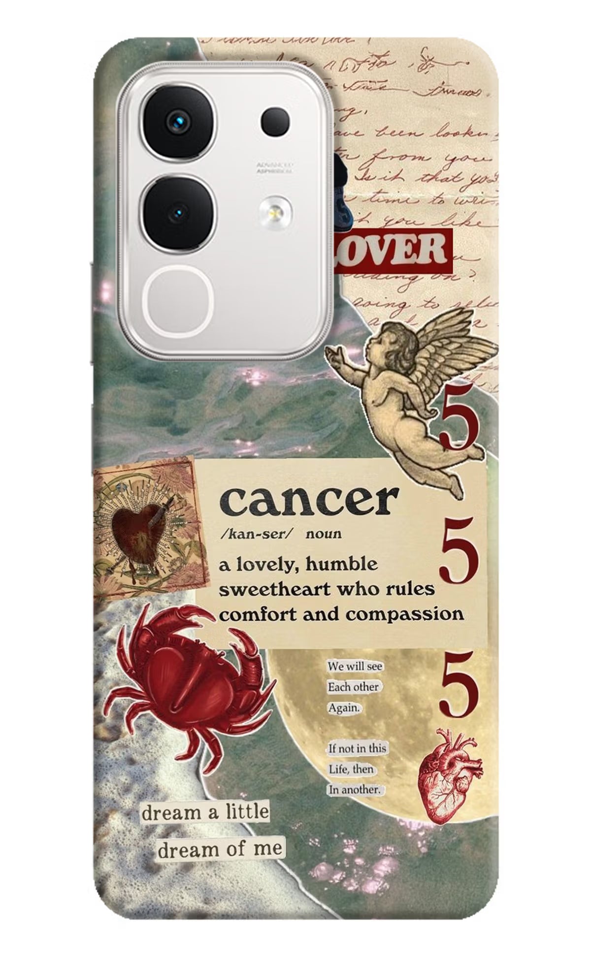 Cancer Zodiac iQOO Z10x 5G Back Cover