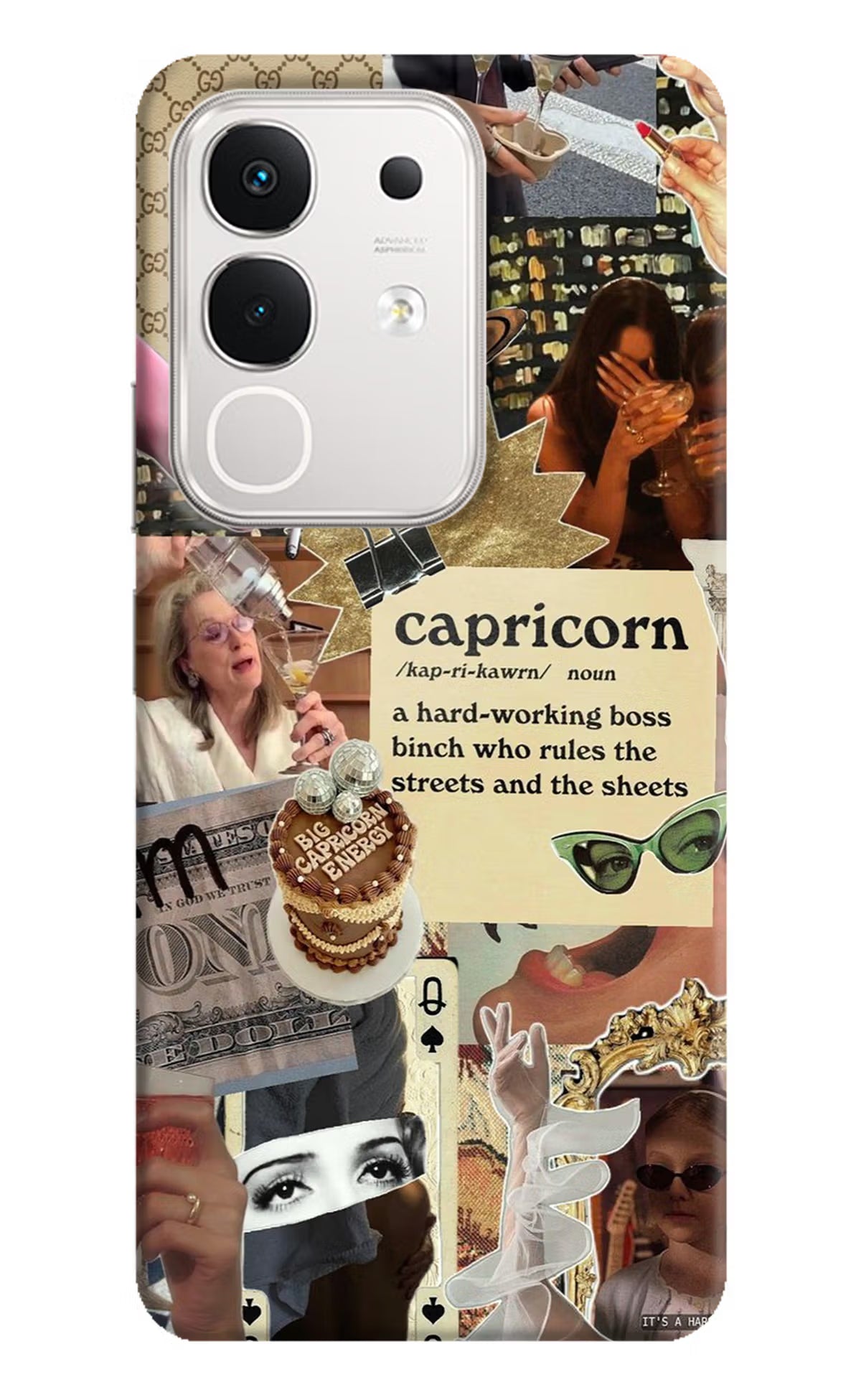 Capricorn Zodiac iQOO Z10x 5G Back Cover
