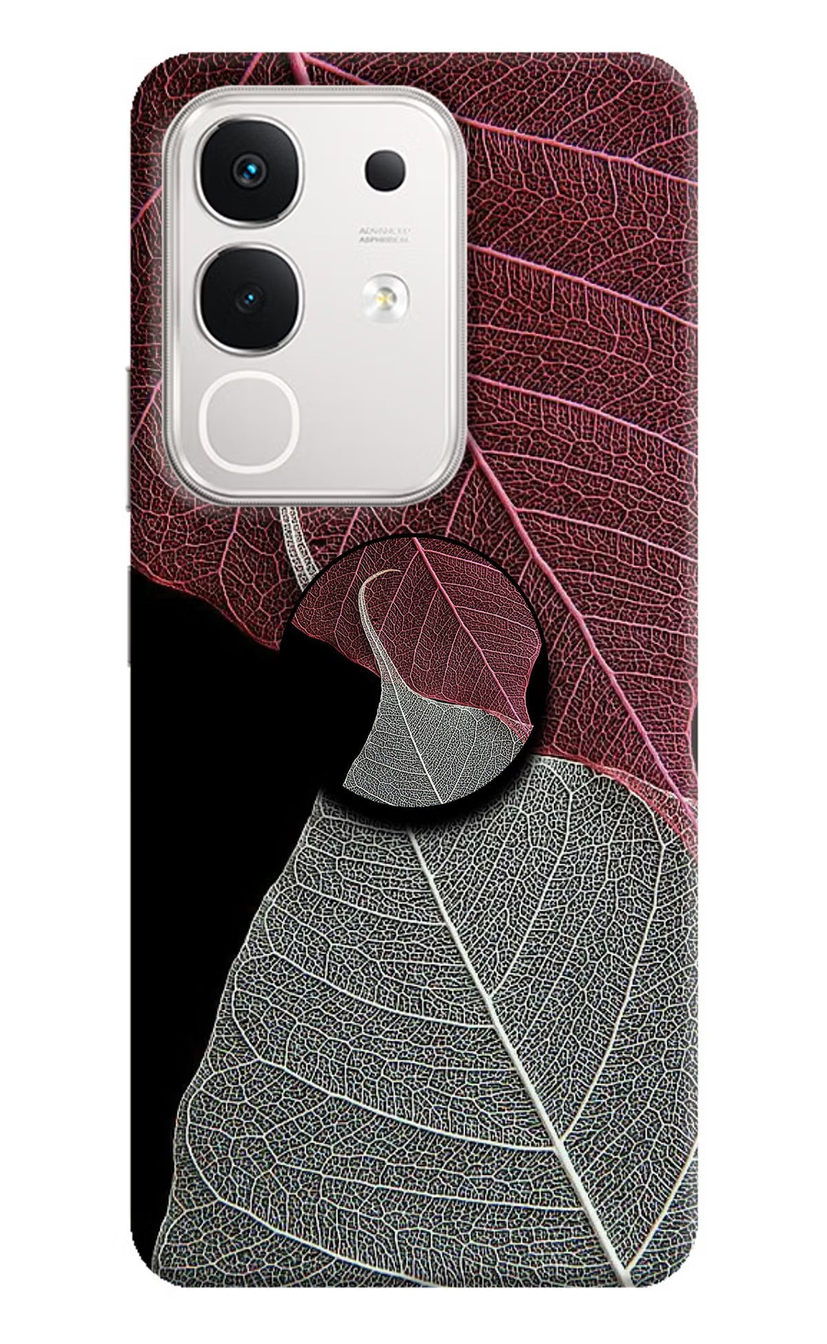 Leaf Pattern iQOO Z10x 5G Pop Case