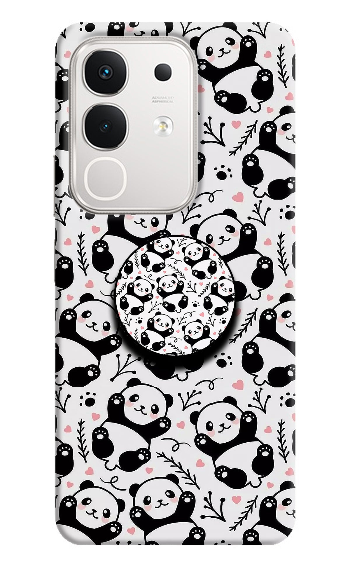 Cute Panda iQOO Z10x 5G Pop Case