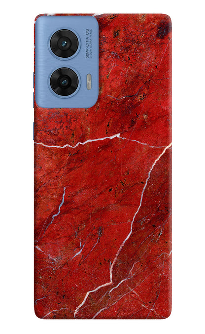 Red Marble Design Moto G96 5G Back Cover