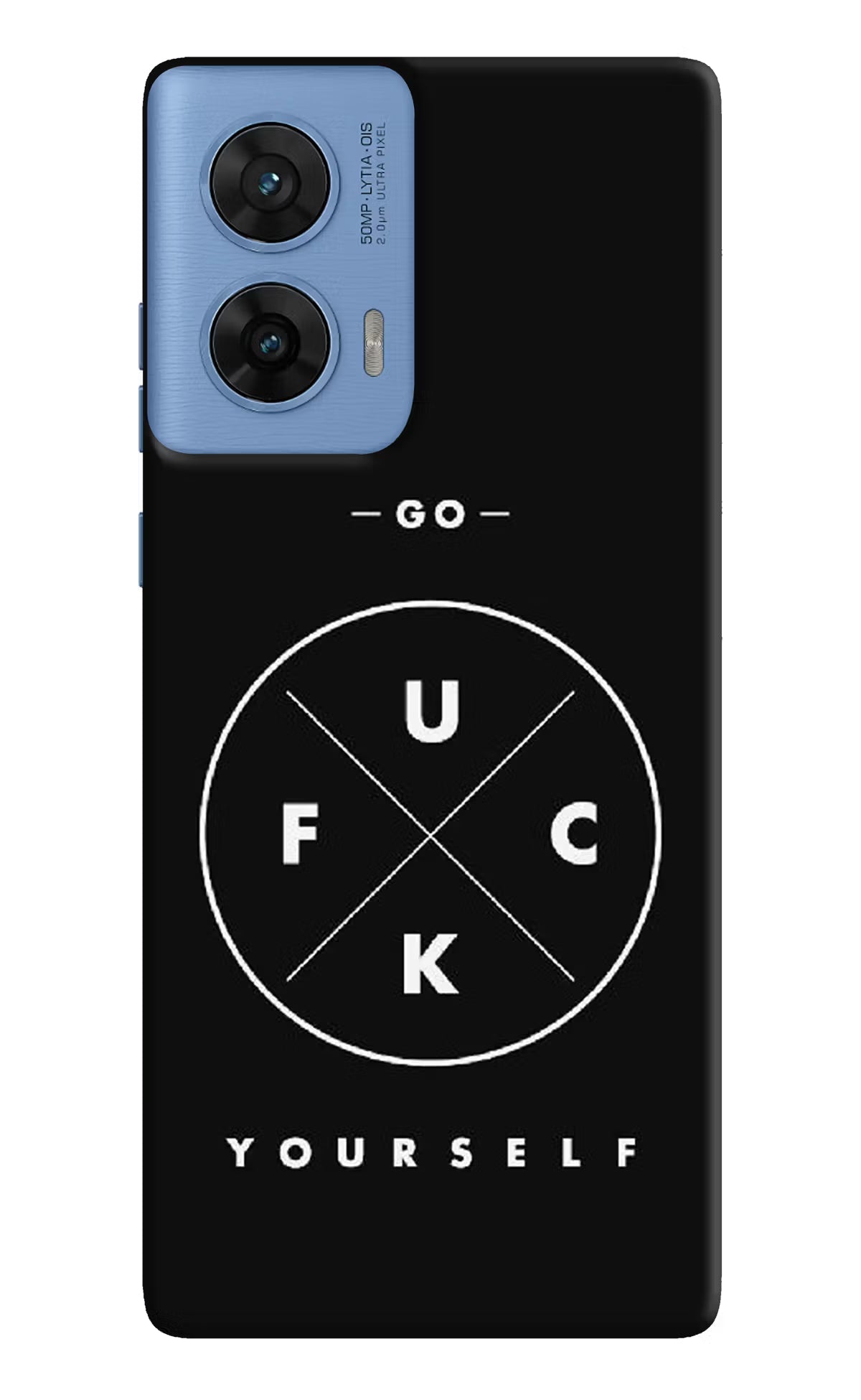 Go Fuck Yourself Moto G96 5G Back Cover