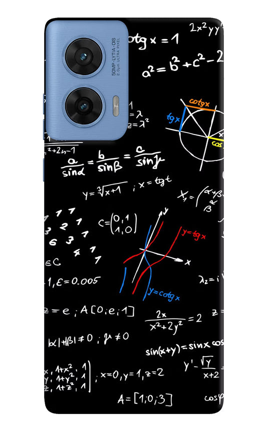 Mathematics Formula Moto G96 5G Back Cover