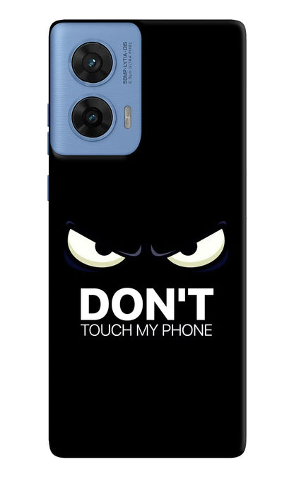 Don'T Touch My Phone Moto G96 5G Back Cover