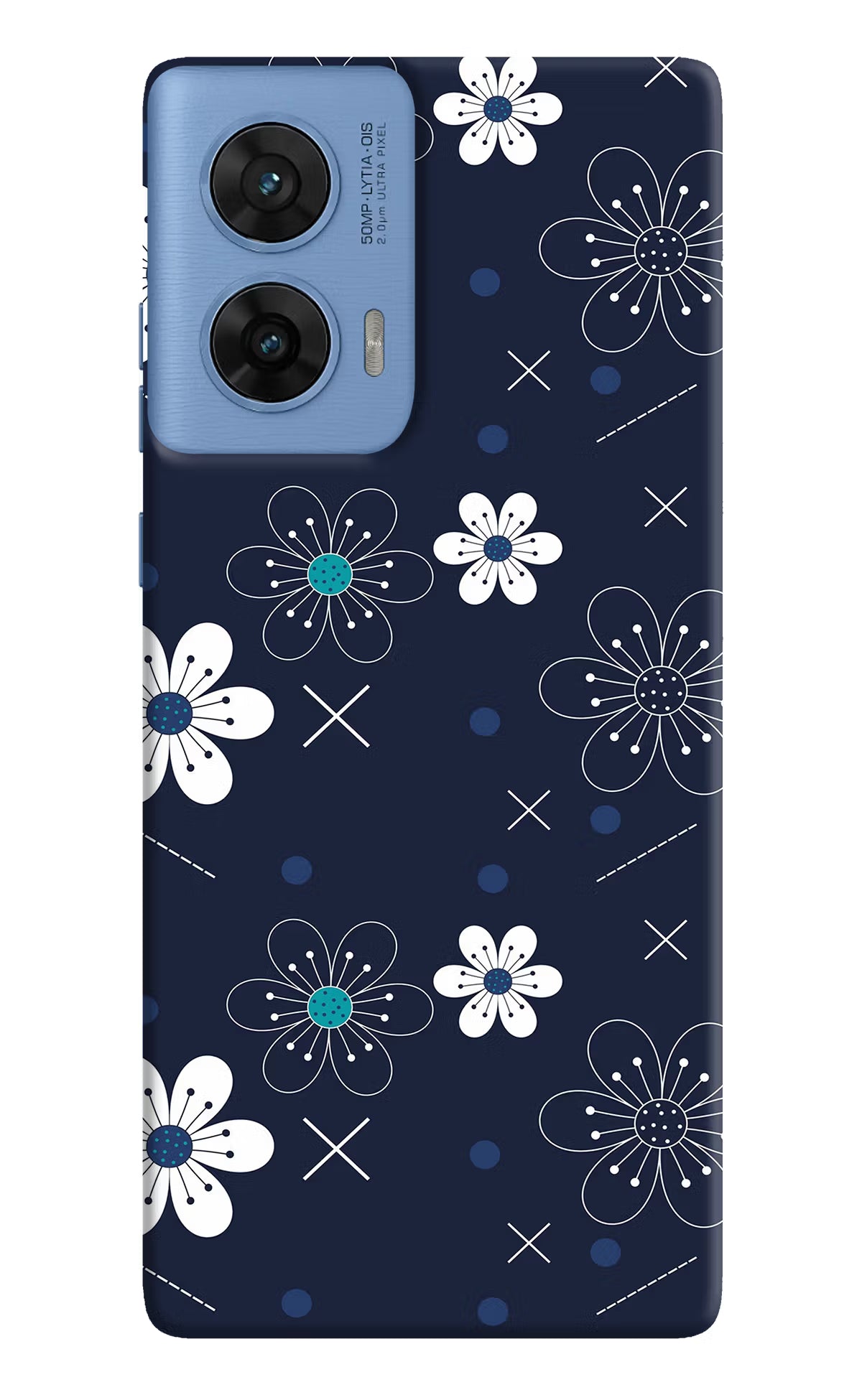 Flowers Moto G96 5G Back Cover