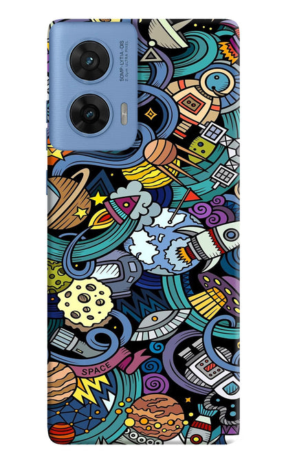 Space Abstract Moto G96 5G Back Cover